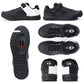 Crank Brothers Mallet Speedlace Clipless Shoes - US 11.5 - Black - White