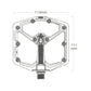 Crank Brothers Stamp 11 Alloy Pedals - Black - Gold - L