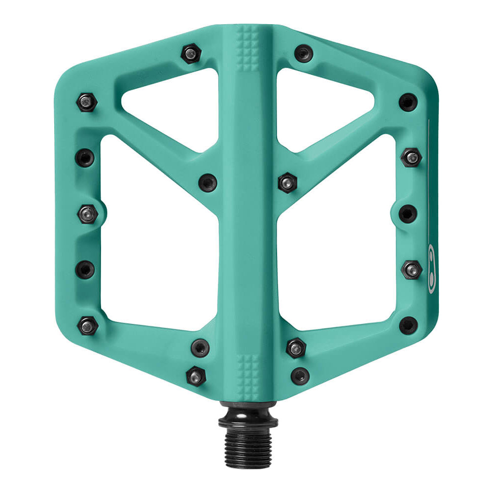 Crank Brothers Stamp 1 Composite Pedals - Turquoise - L