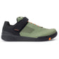 Crank Brothers Stamp Speedlace Flat Shoes - US 10.0 - Green - Orange - Black