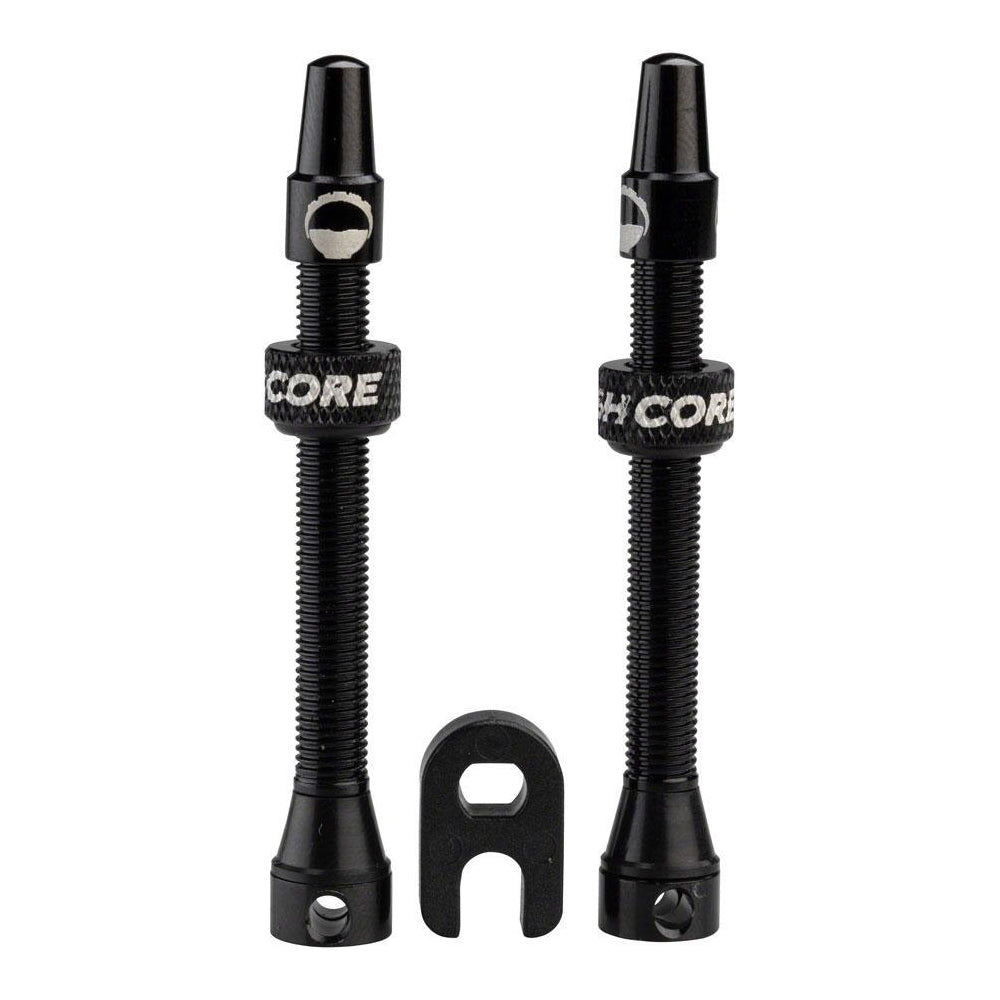 CushCore Tubeless Valves - Black - 55mm