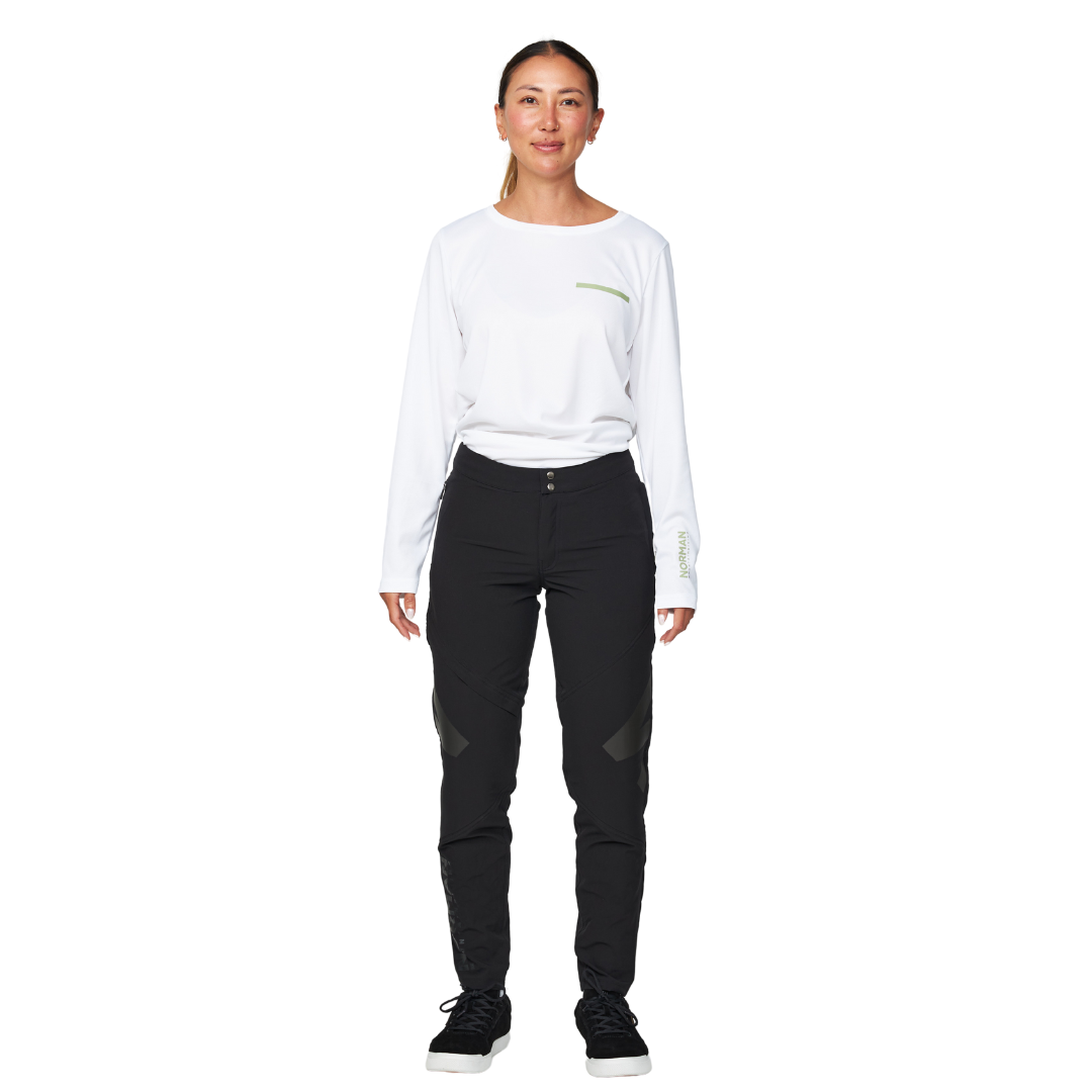 Norman MTB Women's Downhill Pants - Women's 8 - Black