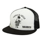 DHaRCO Flat Brim Trucker Hat - One Size Fits Most - Thrills and Chills