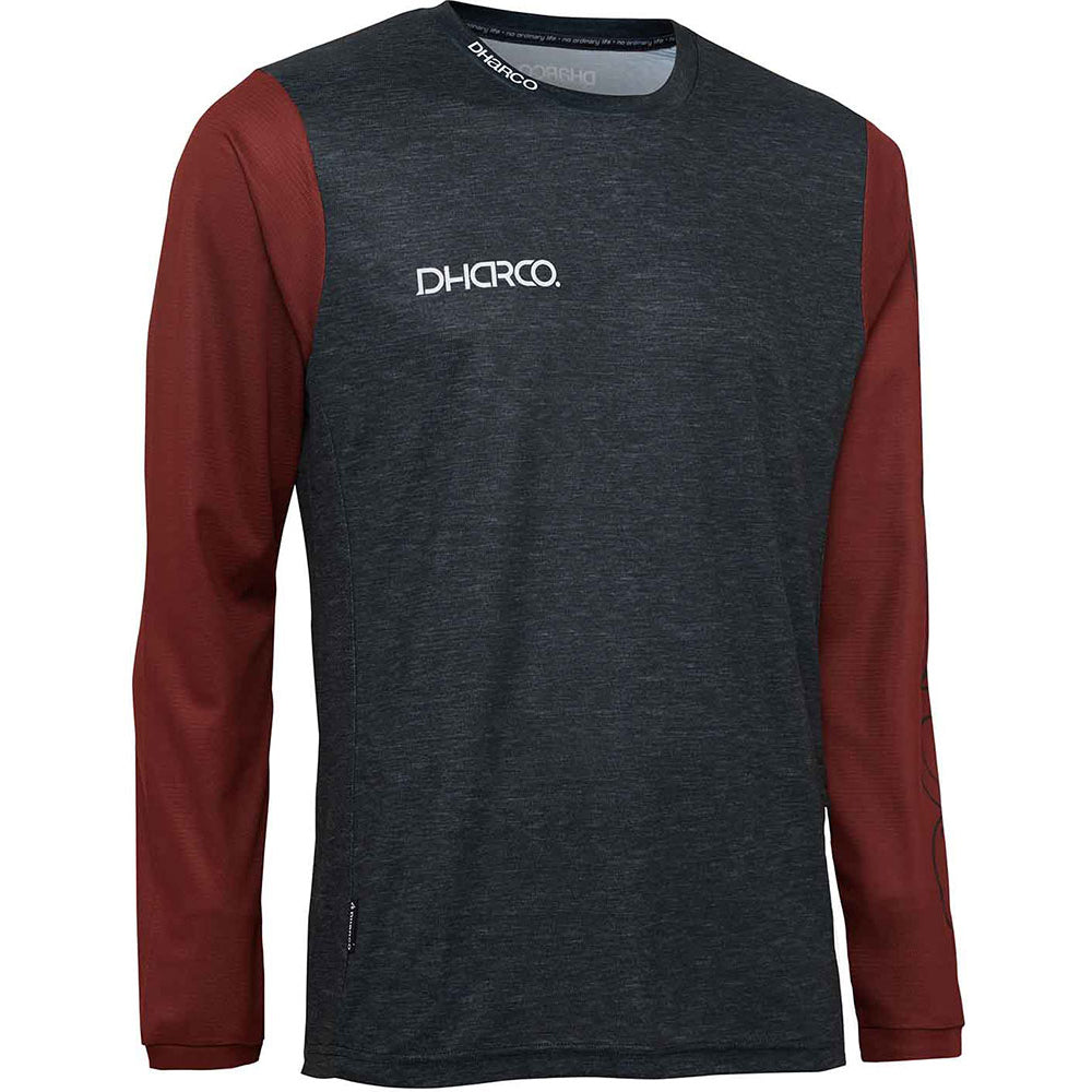 DHaRCO Men's Gravity Long Sleeve Jersey - L - Sundown