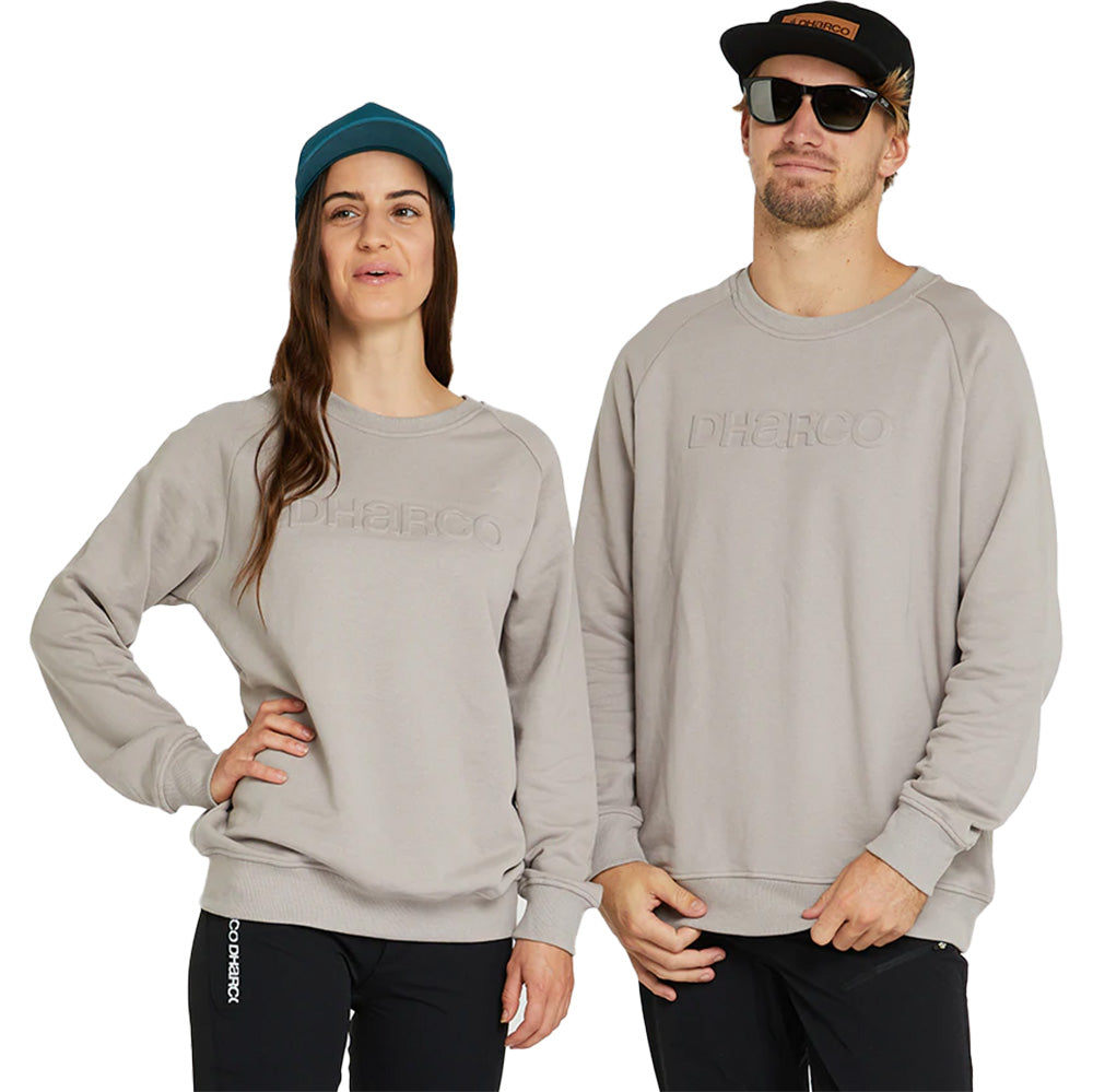 DHaRCO Unisex Crewneck Jumper - XL - Grey Stone