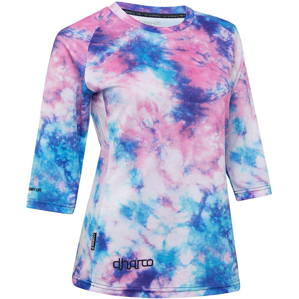 DHaRCO Women's 3-4 Sleeve Jersey - L - Tie Dye