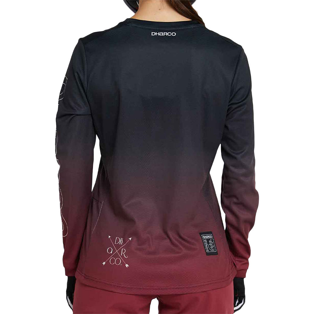DHaRCO Women's Long Sleeve Gravity Jersey - XS - Redwoods