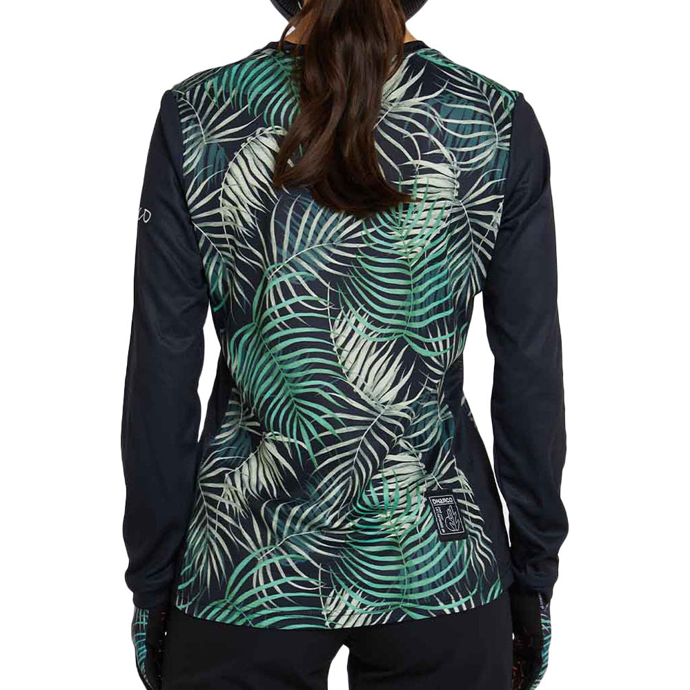 DHaRCO Women's Long Sleeve Gravity Jersey - M - Whisky Romance