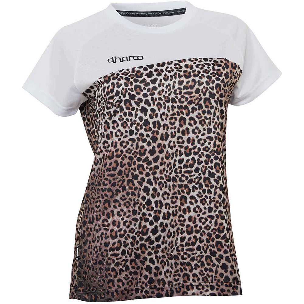 DHaRCO Women's Short Sleeve Jersey - XL - Leopard