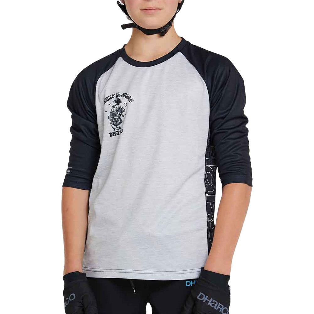 DHaRCO Youth 3-4 Sleeve Jersey - Youth XL - Chills