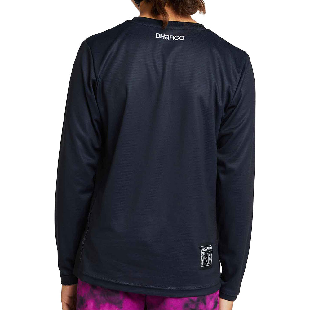 DHaRCO Youth Gravity Long Sleeve Jersey - Youth XS - Stealth 22