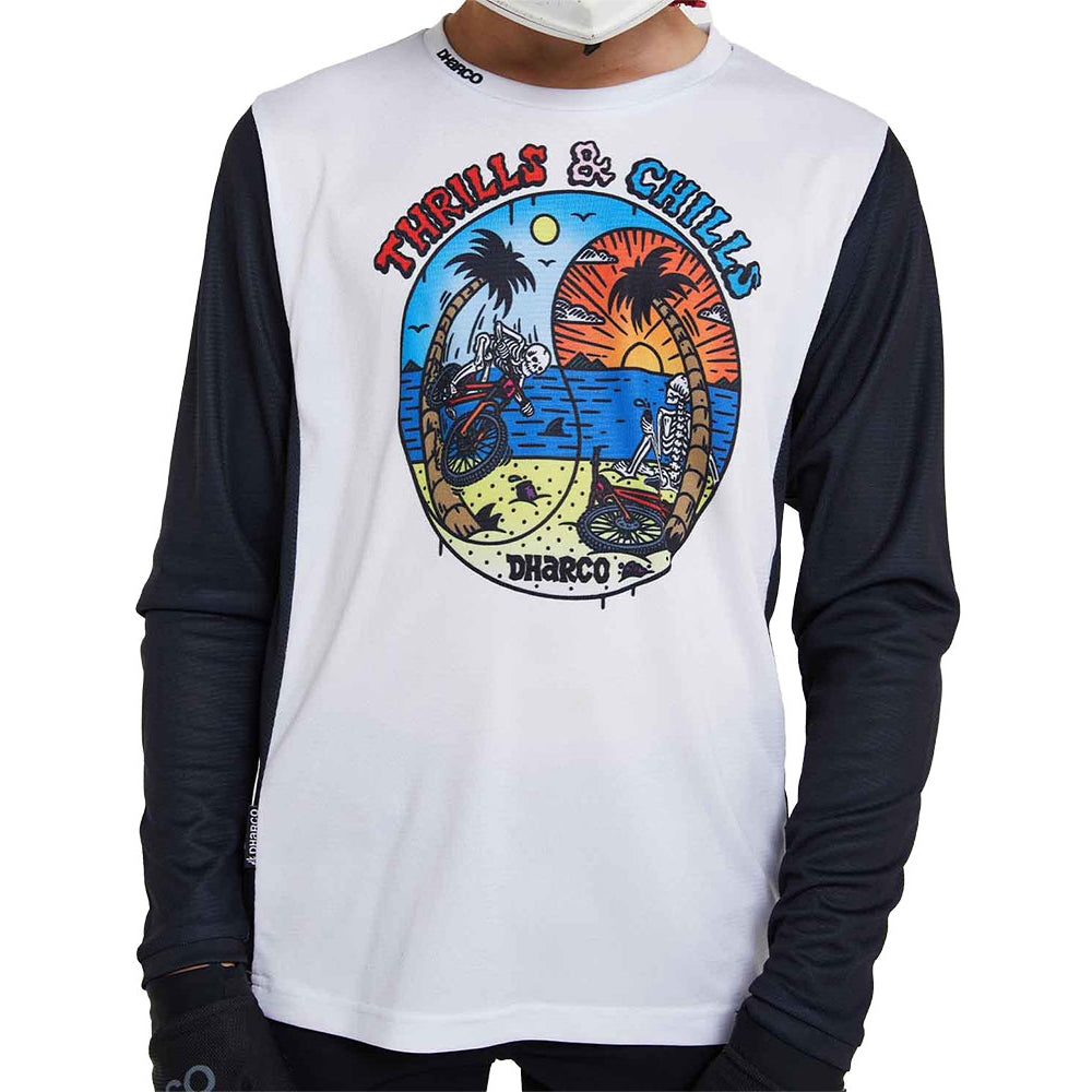 DHaRCO Youth Gravity Long Sleeve Jersey - Youth 2XL - Thrills