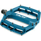 Dert Alloy Flat Pedals - Blue