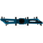 Dert Alloy Flat Pedals - Blue
