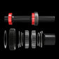 DT Swiss 350 6 Bolt Disc Rear Hub - Shimano Micro Spline - Black - White - 12x148mm Boost - 2022 - 6 Bolt - Rear - 28 Hole