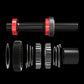 DT Swiss 350 Centrelock Disc Rear Hub - Shimano Micro Spline - Black - White - 12x148mm Boost - 2022 - Centrelock - Rear - 32 Hole