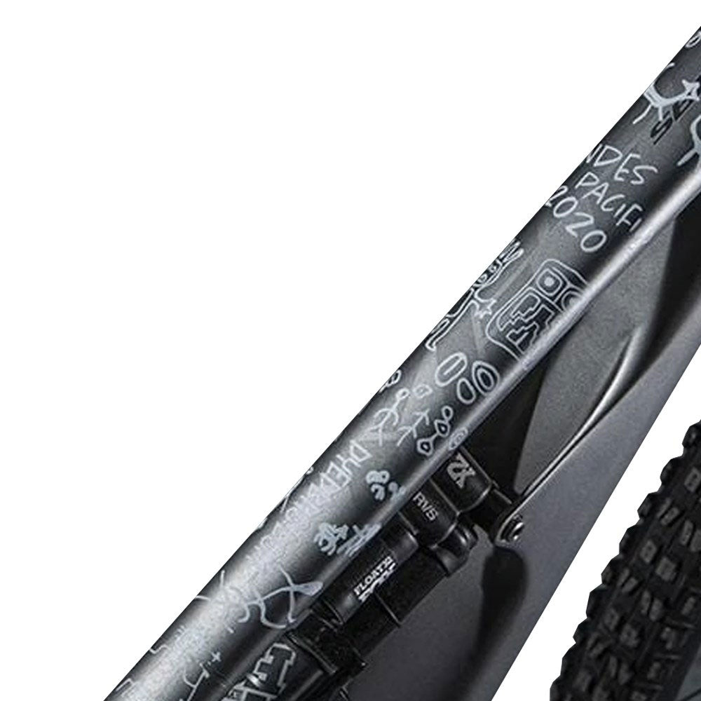 DyedBro Andes Pacífico Bike Protection Film - Clear - Black - 2019