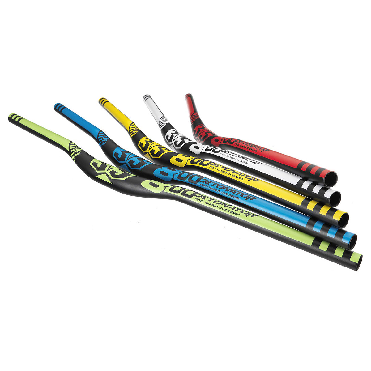 DaBomb Detonator 35 Alloy Bars - Green - 35 - 18mm Rise - 800