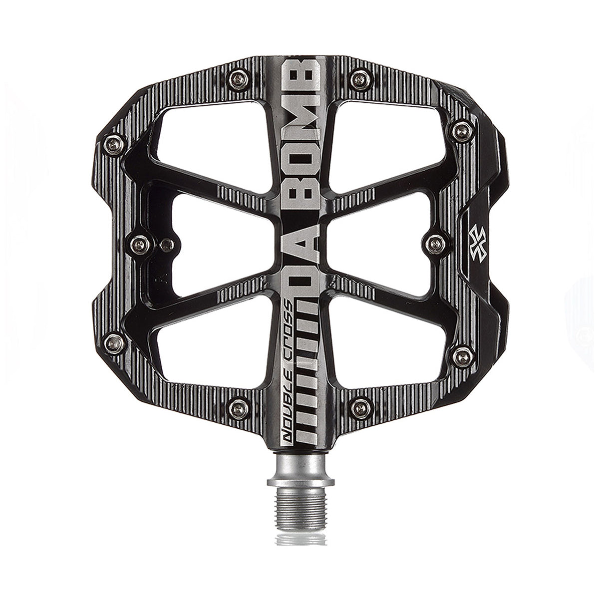 DaBomb Double Cross Alloy Pedal - Black