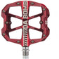 DaBomb Double Cross Alloy Pedal - Red