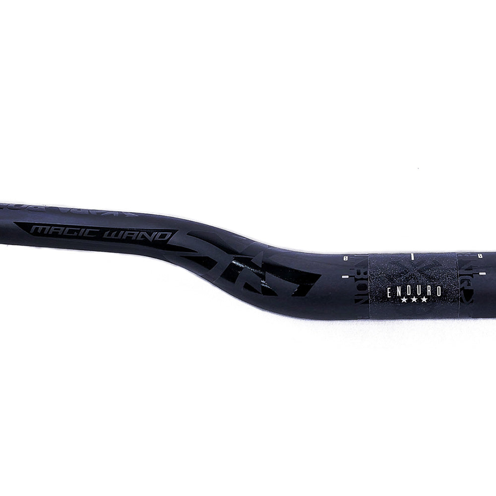 DaBomb Magic Wand Carbon Bars - Black - 35mm - 30mm Rise - 800mm
