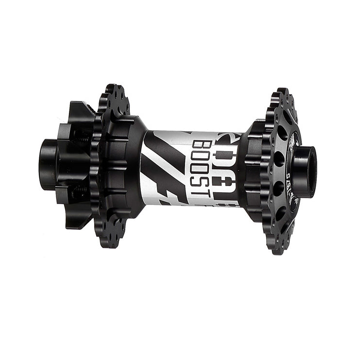 DaBomb UFO 6 Bolt Disc Front Hub - Front - 15x110mm Boost - 6 Bolt - 32 Hole - J-Bend - Black