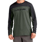 Dakine Syncline Long Sleeve Jersey - XL - Peat Green