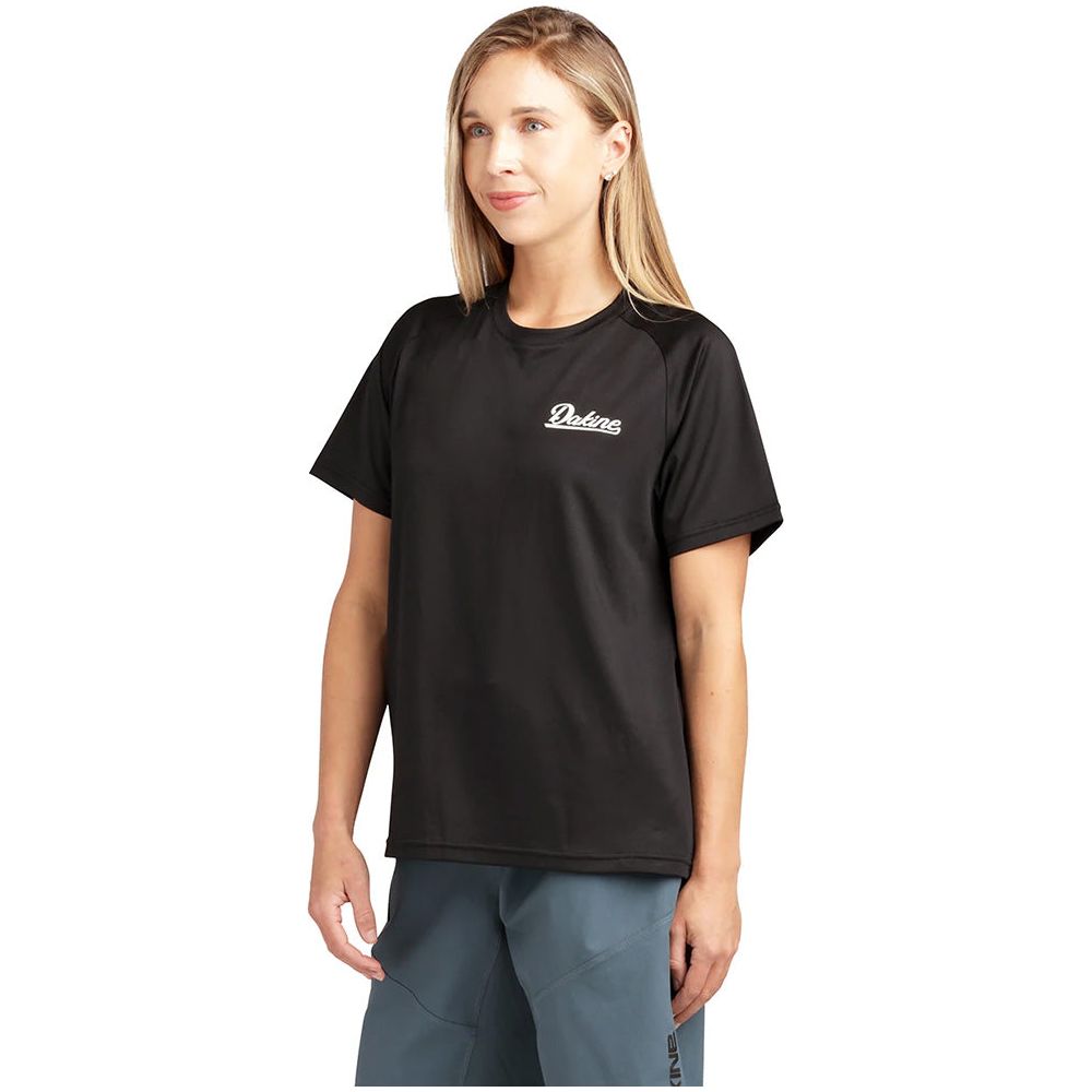 Dakine Syncline Women's Short Sleeve Jersey - S - Black