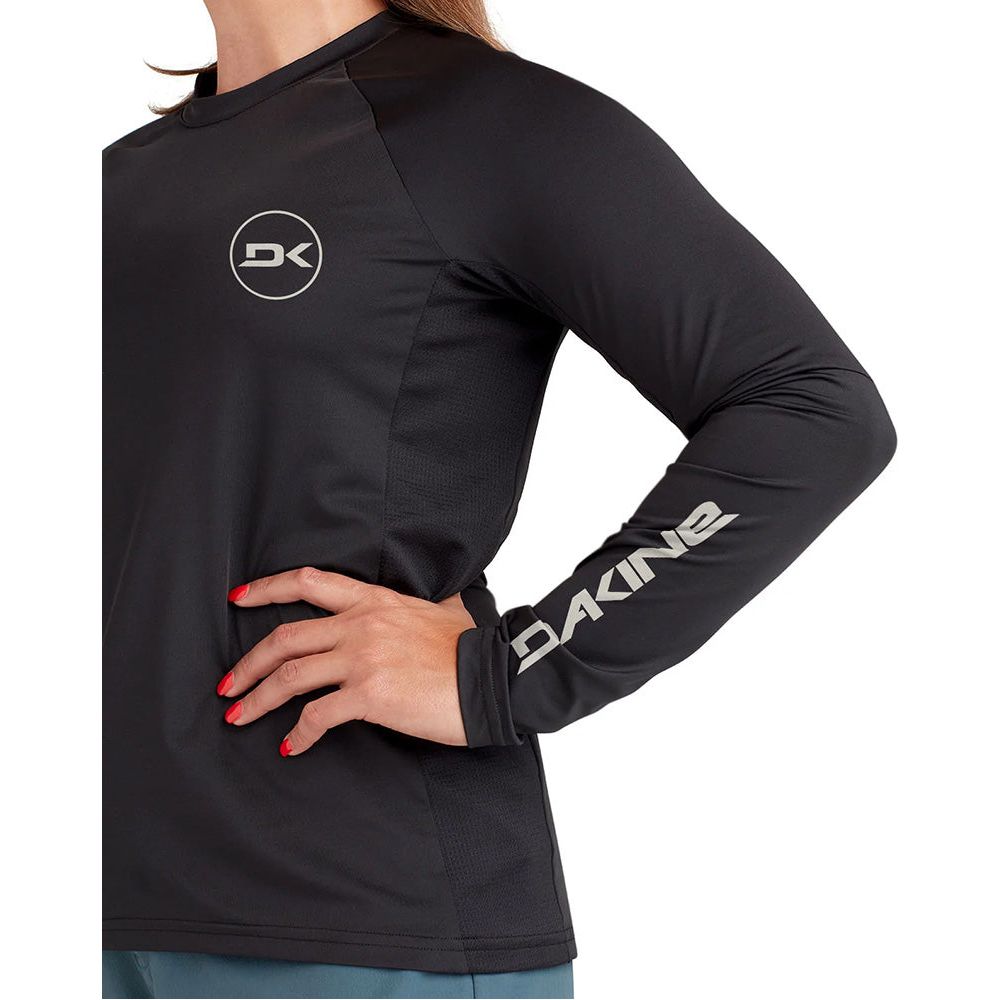 Dakine Vectra Women's Long Sleeve Jersey - M - Black