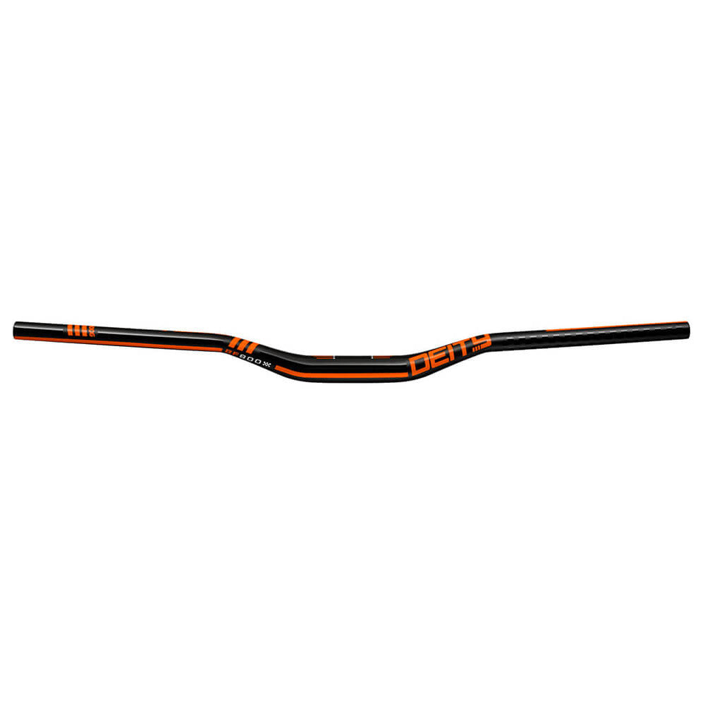 Deity Brendog Alloy Bars - Orange - 31.8mm - 30 Rise - 800