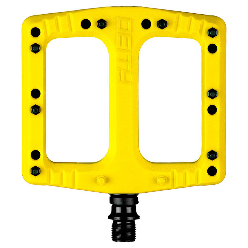 Deity Deftrap Composite Pedals - Limited Edition Yellow