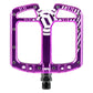 Deity TMAC Alloy Flat Pedals - Purple