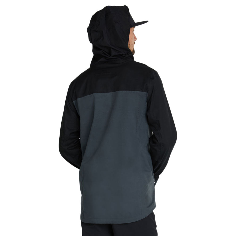 Dharco Men's Rain Jacket - L - Black - Grey