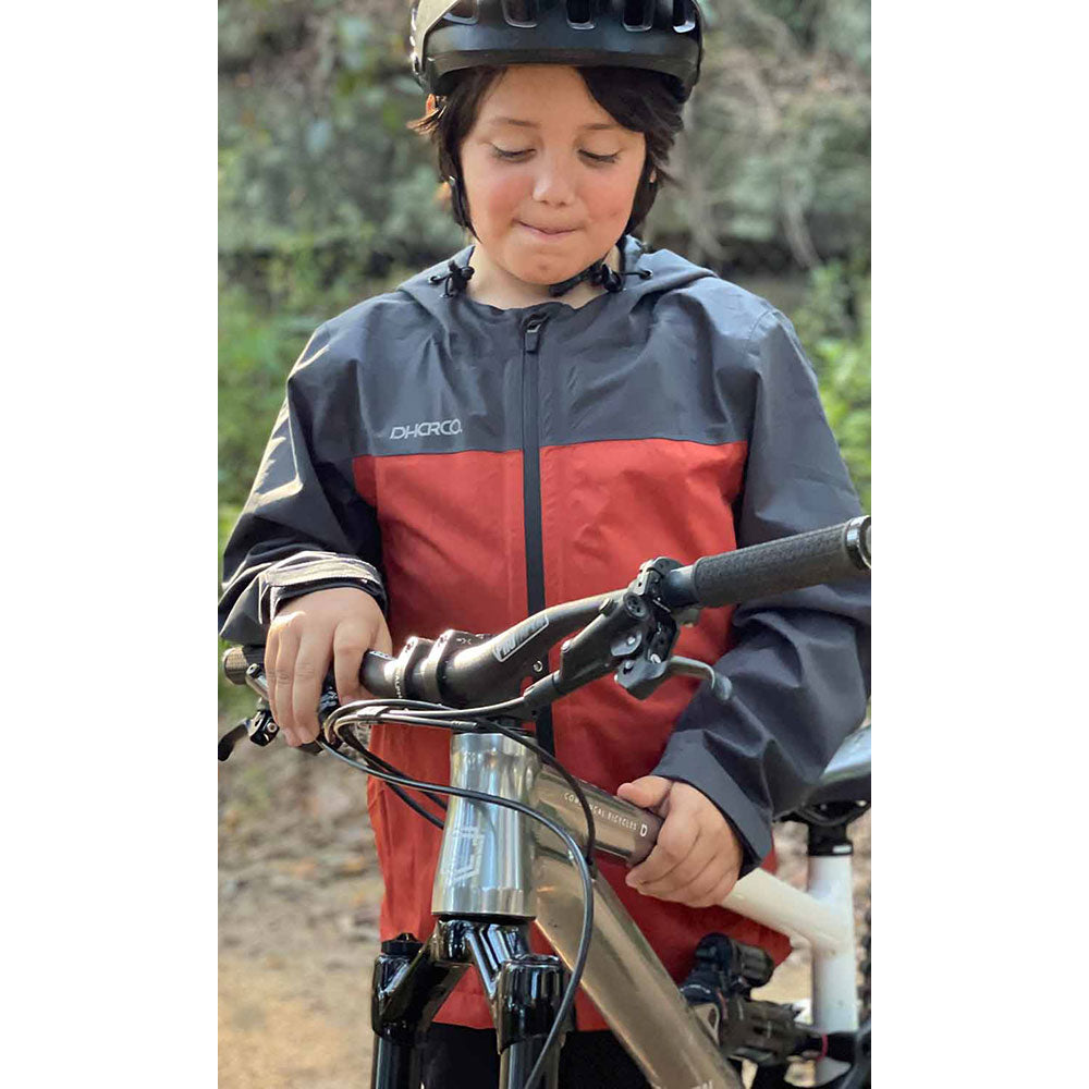 Dharco Youth Rain Jacket - Youth M - Shred
