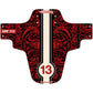 Dirtsurfer Mud Guard Fender - Demons Red