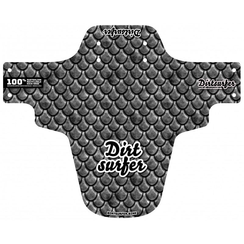Dirtsurfer Mud Guard Fender - Iron Scales