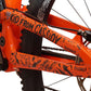 DyedBro Chainsaw Bike Protection Film - Clear - Black