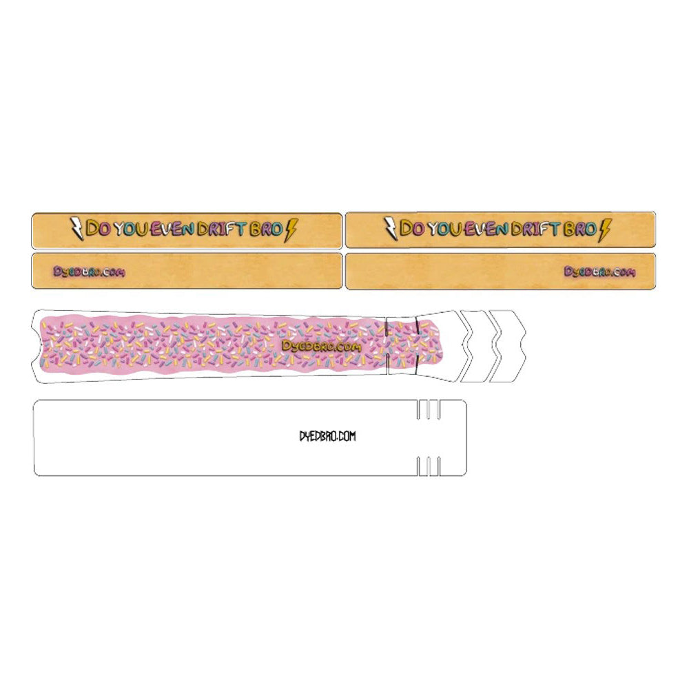 DyedBro Donuts Bike Protection Film - Multicolour