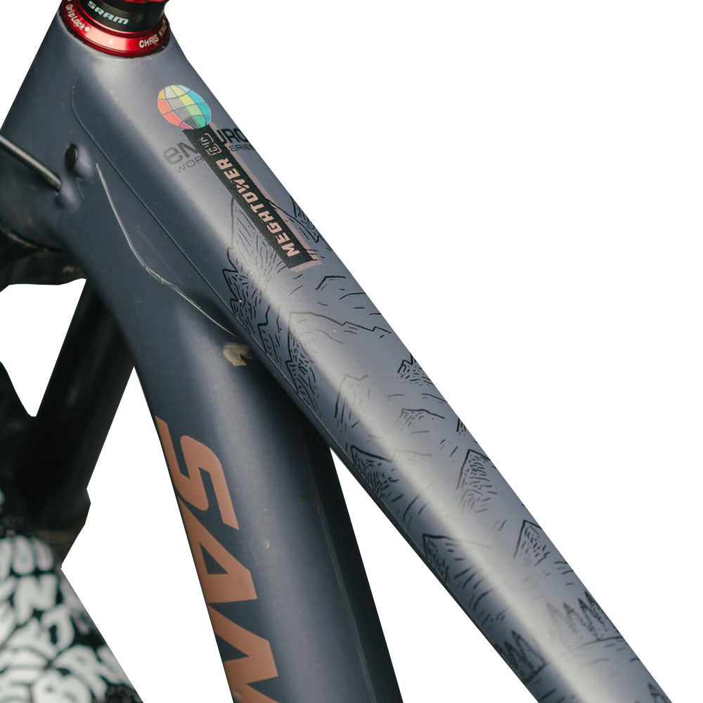 DyedBro EWS MOUNTAINS Bike Protection Film