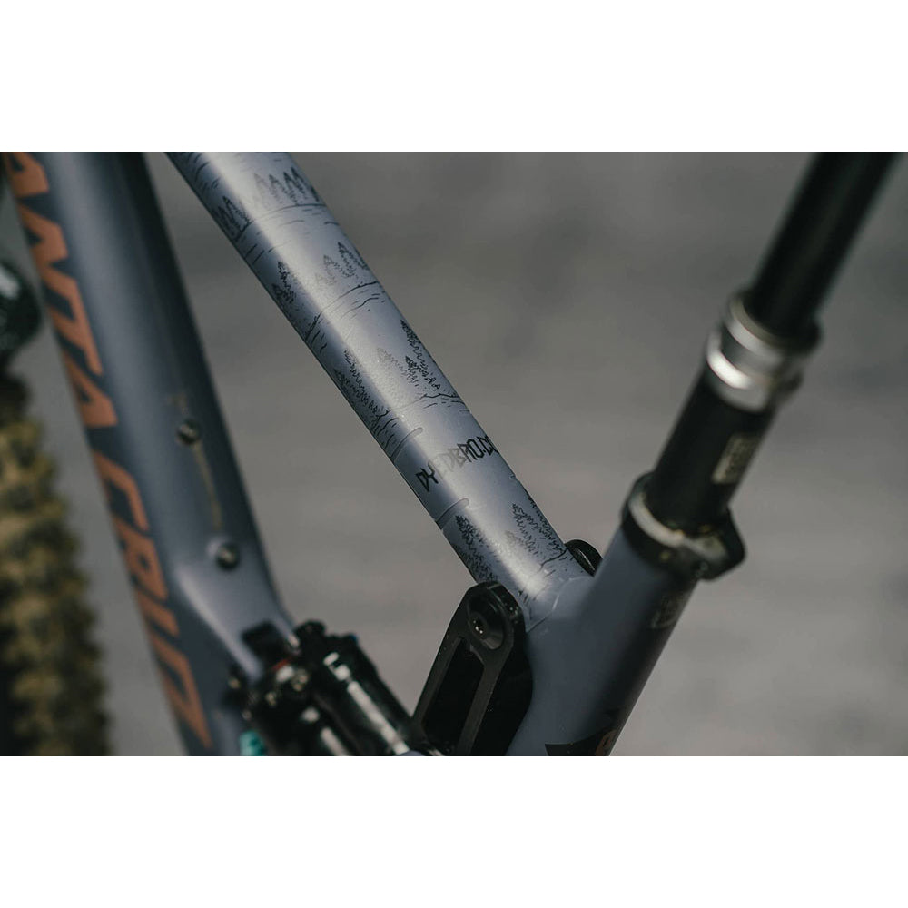 DyedBro EWS MOUNTAINS Bike Protection Film - Clear - Black