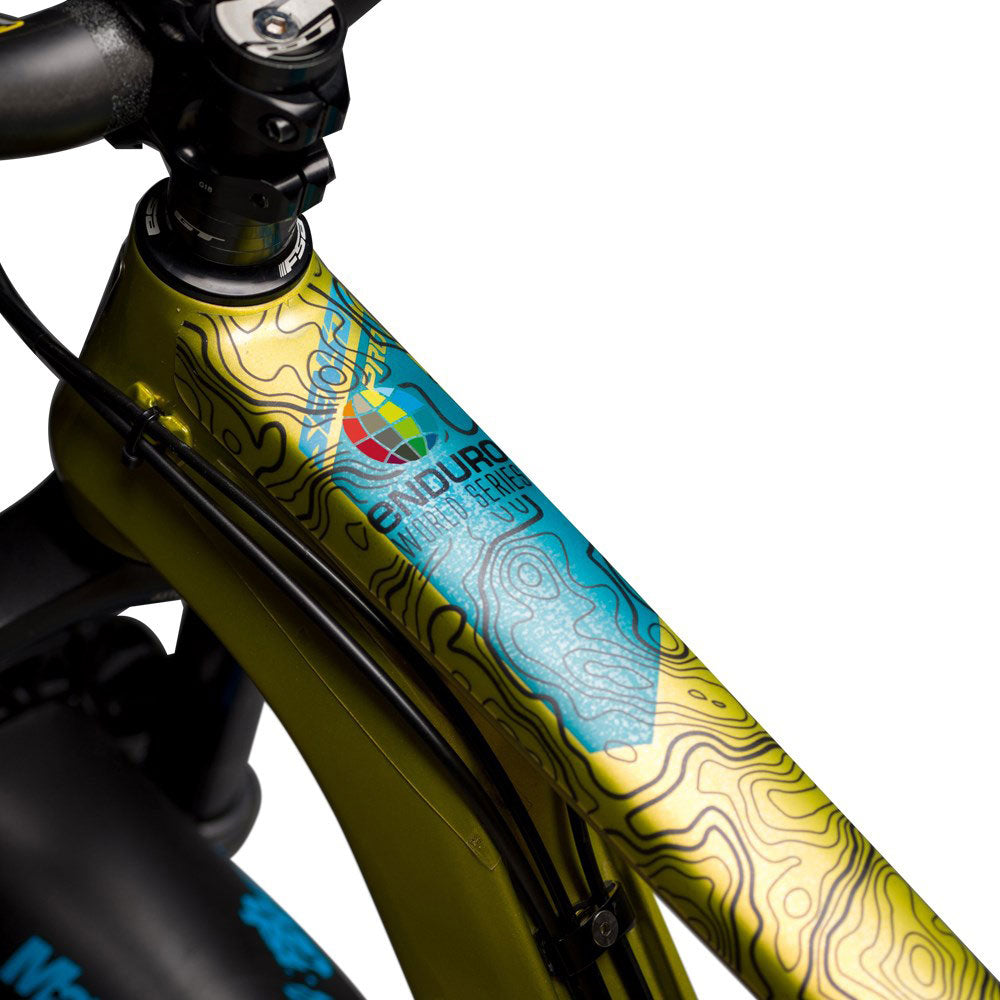DyedBro Enduro World Series Bike Protection Film - Clear - Black