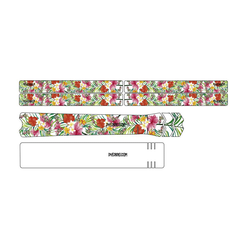 DyedBro Hawaii 2.0 Bike Protection Film - Clear - Colours