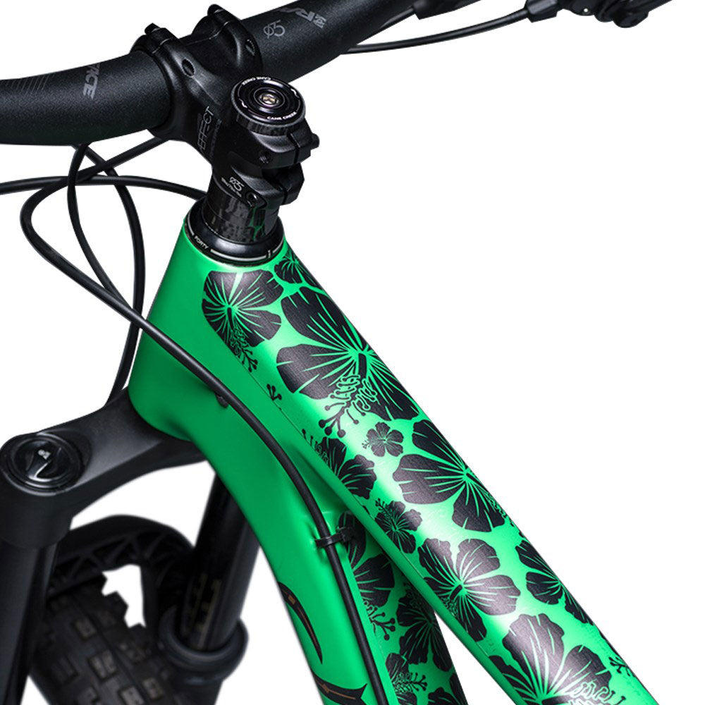 DyedBro Hawaiian Flowers Bike Protection Film