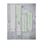 DyedBro Lightning Bike Protection Film - Clear - Green