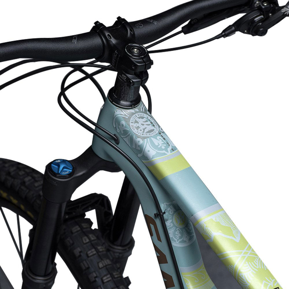 DyedBro Mandala Bike Protection Film - Clear - White - Colours