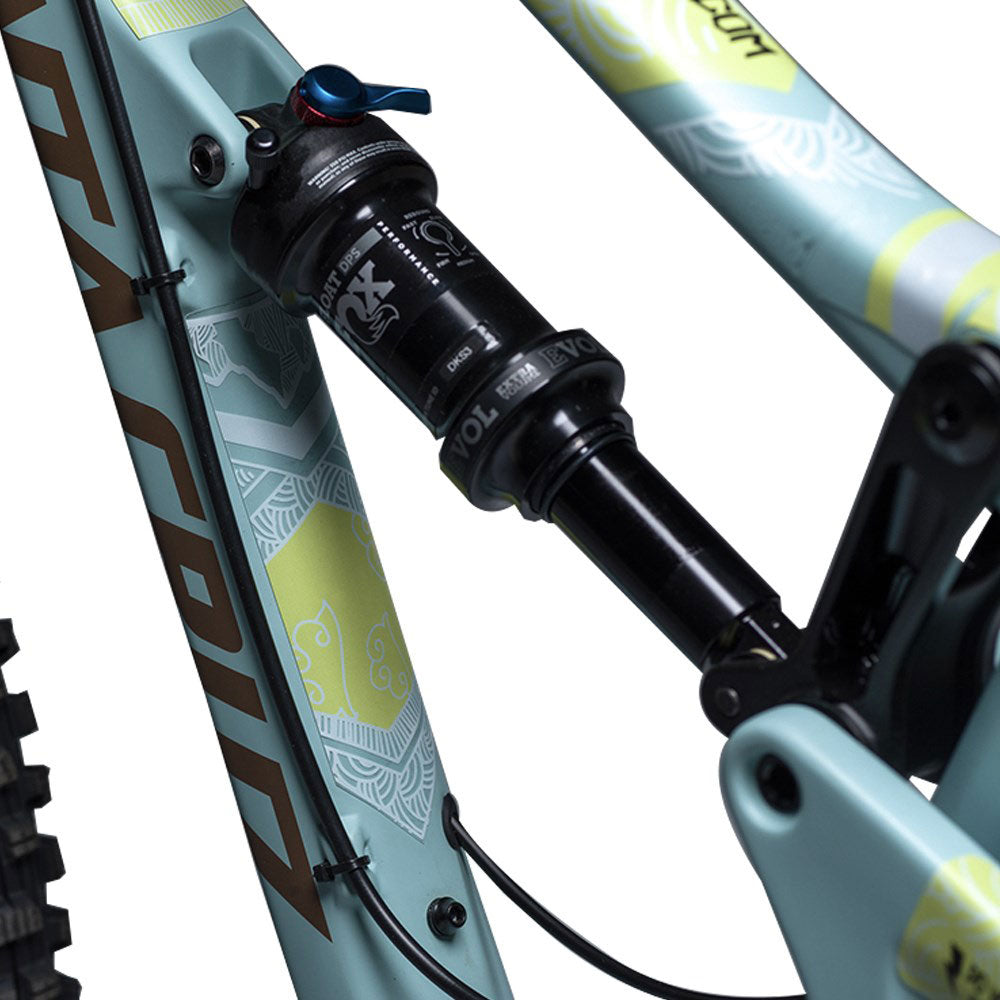 DyedBro Mandala Bike Protection Film - Clear - White - Colours