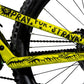 DyedBro Pray for Straya Bike Protection Film - Clear - Black