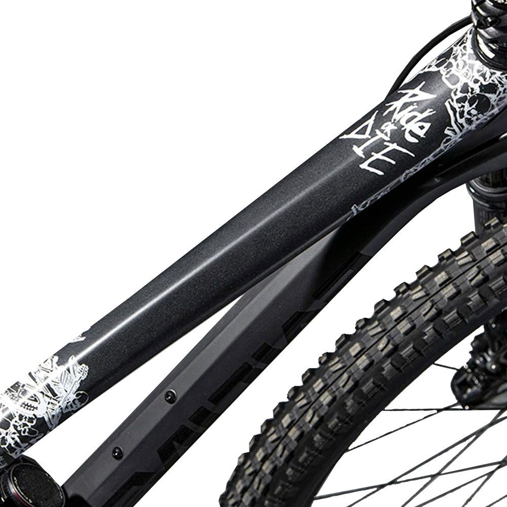 DyedBro Ride or Die Bike Protection Film - Clear - White