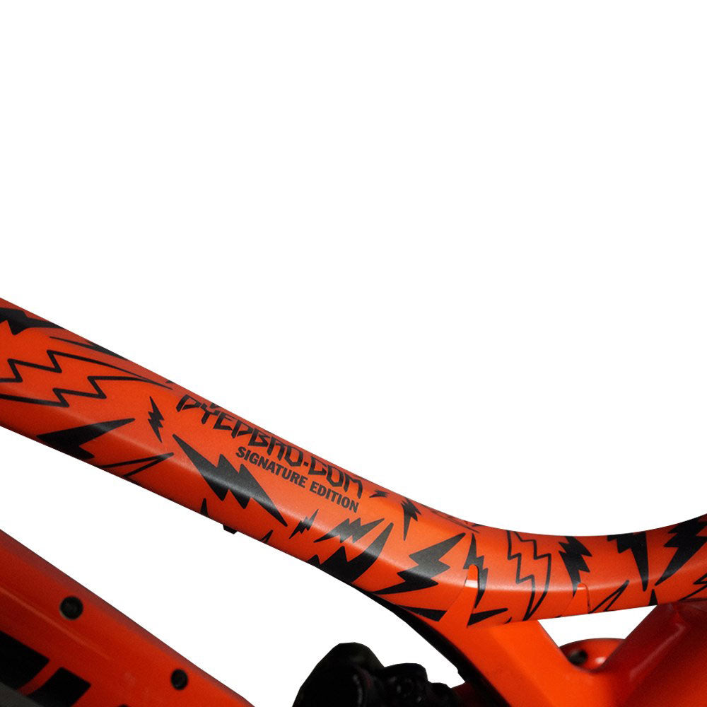 DyedBro Sergio Layos Signature Edition MTB Bike Protection Film - Clear - Black