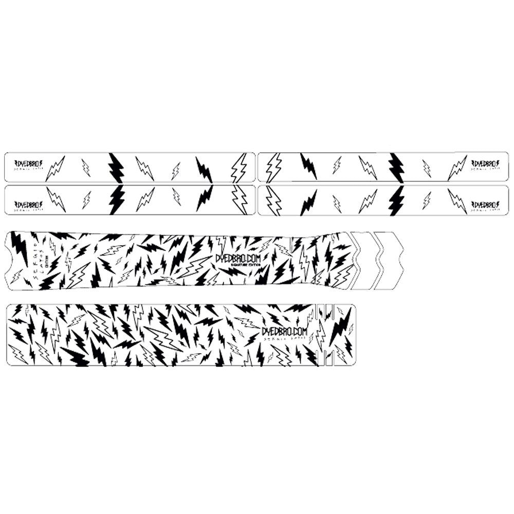 DyedBro Sergio Layos Signature Edition MTB Bike Protection Film - Clear - Black